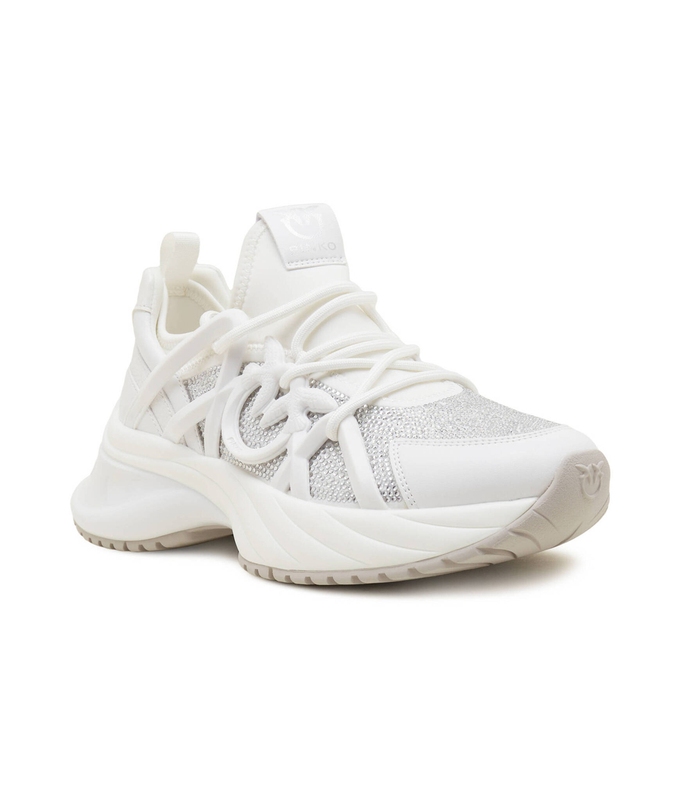 Кожаные кроссовки ariel 01 Pinko - белый(SS0023 T014)