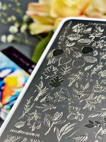 Пластина для стемпинга Enigmanic Stamping №030