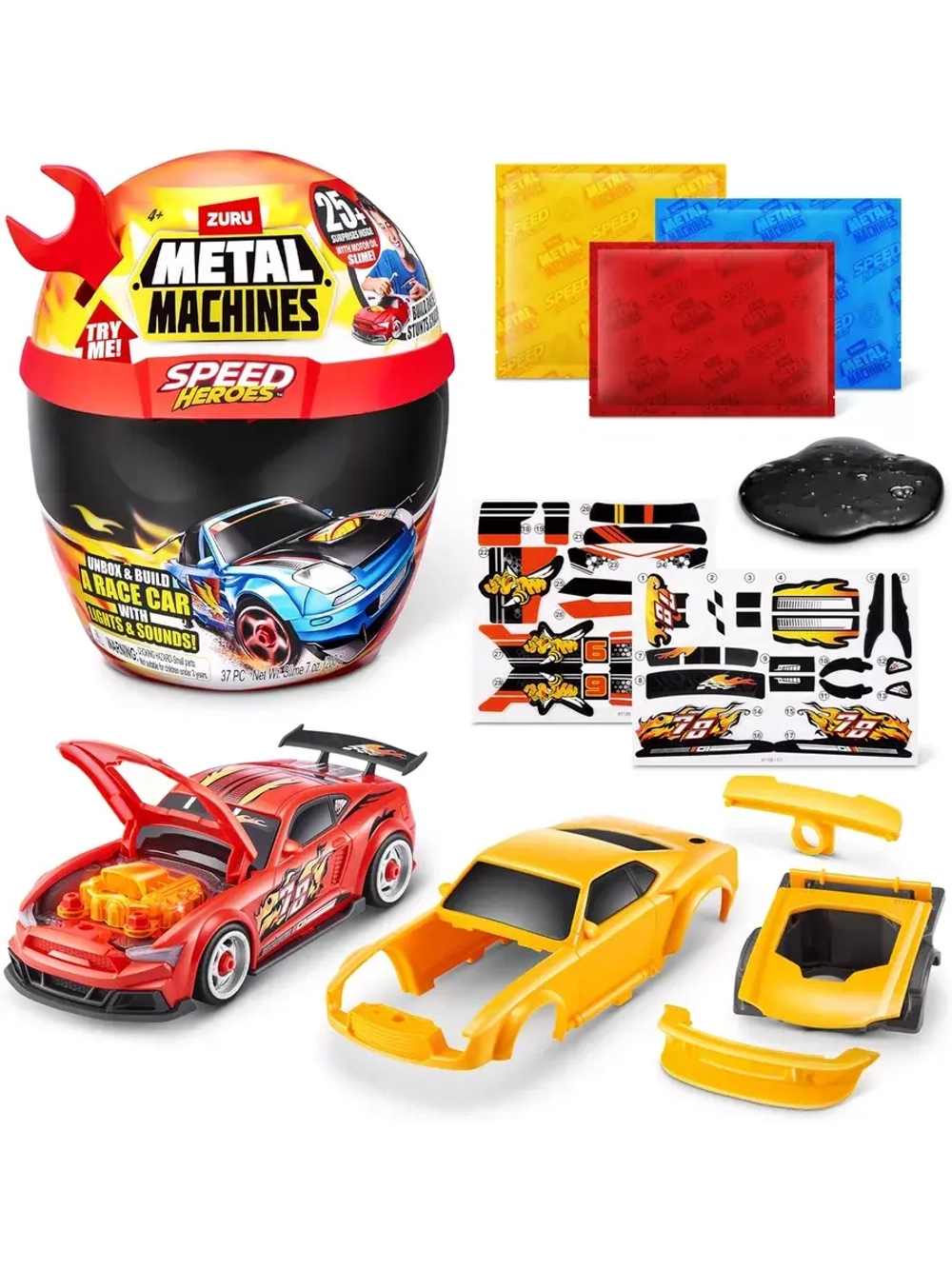 Набор игрушка Зуру Metal Machines Speed Heroes машинка