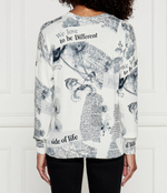 Свитер Desigual - белый(24WWJF61)