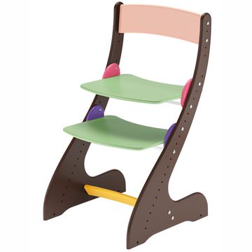 Растущий стул "ПАВЛИН", разноцветный
