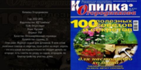 Копилка Огородникова №02 2012;№№01-03;06 2013 [2012-2013, PDF, RUS] Обновлено 06.01.14