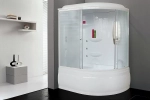 Душевая кабина Royal Bath RB140ALP-C 140x195 профиль белый/стекло матовое