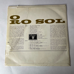 Винтажная виниловая пластинка LP Сборник Кубинской Музыки Oro Sol (Куба 1969)