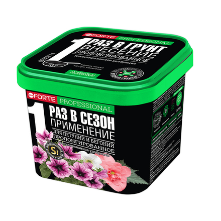 Удобрение BONA FORTE д/петуний и бегоний с биодоступ. кремнием 1л