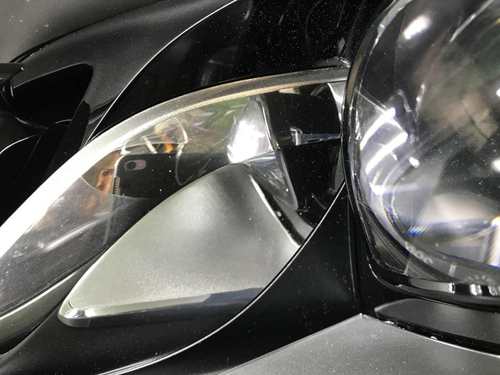 Битая Фара левая Mercedes GLS X166 (2015-2019) LED