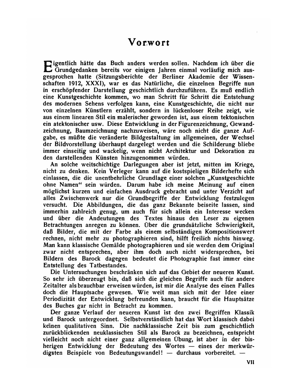Kunstgeschichtliche Grundbegriffe. Das Problem der Stilentwicklung in der neueren Kunst | Heinrich Wölfflin