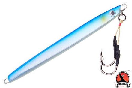 Пилькер ASARI Runner Stinger 220гр #11 silver/blue