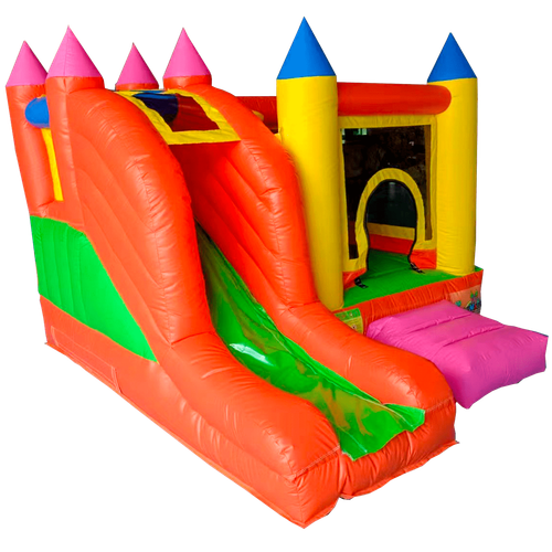 Коммерческий батут "Замок маленького волшебника" 2,8*2,8*2,1 м