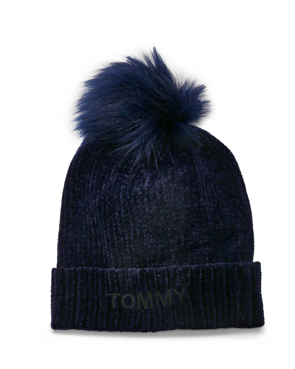 шапка girls youth Tommy Hilfiger - темно-синий(AW0AW13446)
