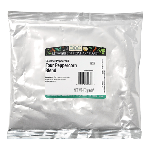 Frontier Co-op, Смесь из четырех перцев, для деликатесного помола, 453 г (16 унций)