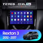 Teyes CC2L Plus 9"для SsangYong Rexton Y290 2012-2017