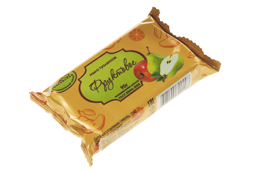 Мыло туалетное 90г фруктовое ММЗ