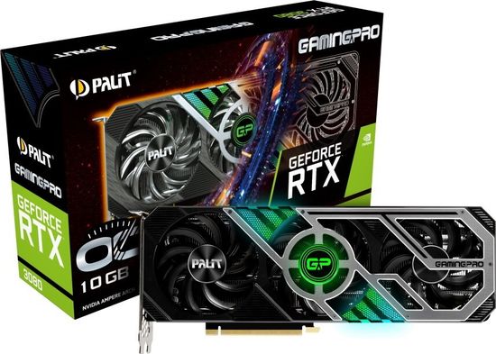 Видеокарта Palit GeForce RTX 3080 GamingPro OC