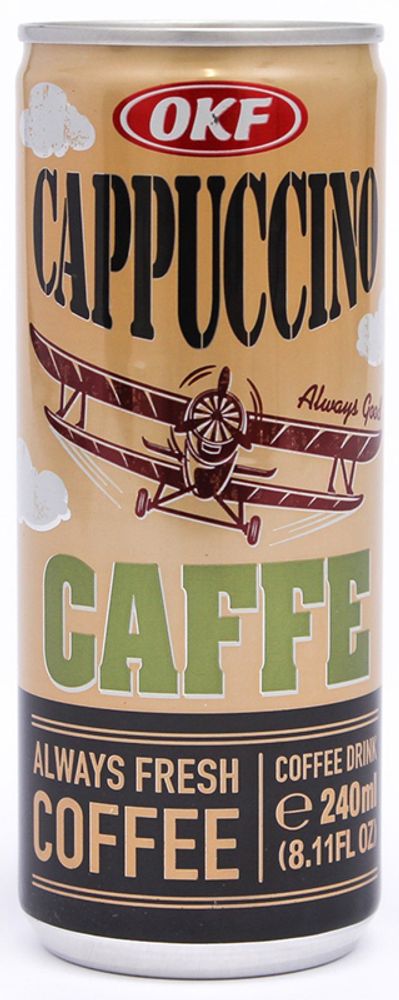Кофейный напиток OKF Caffe Cappuccino &quot;Кафе Капучино&quot; 0.24 - банка