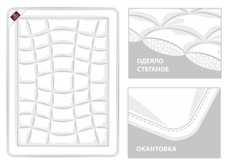 Одеяло легкое 200х220 German Grass Organic Cotton Grass