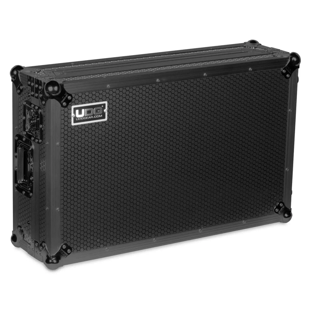 Кейс UDG Ultimate Flight Case Pioneer DDJ-REV7 Black Plus (Laptop Shelf + Wheels)