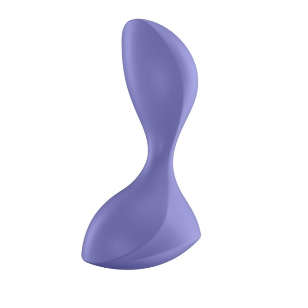 Анальная пробка Satisfyer Sweet Seal с вибрацией и управлением с телефона, лиловая