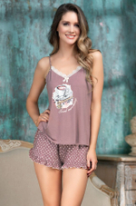 Пижама 1602 Coffe MiaMia