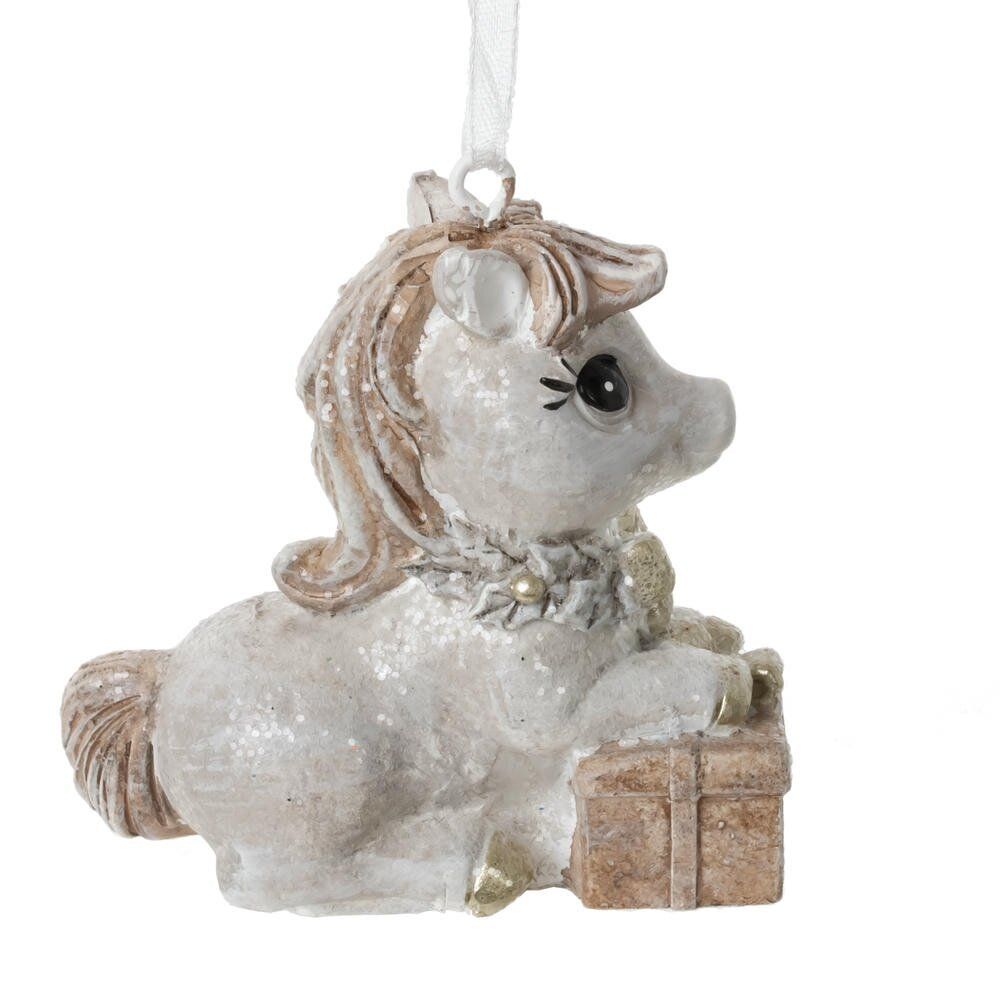 GAEM Фигурка декоративная подвесная "Лошадка", L6,5 W3 H6,5 см