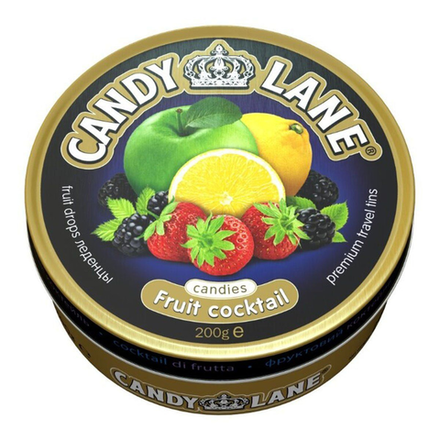 Леденцы Candy Lane фруктовый коктейль 200 гр