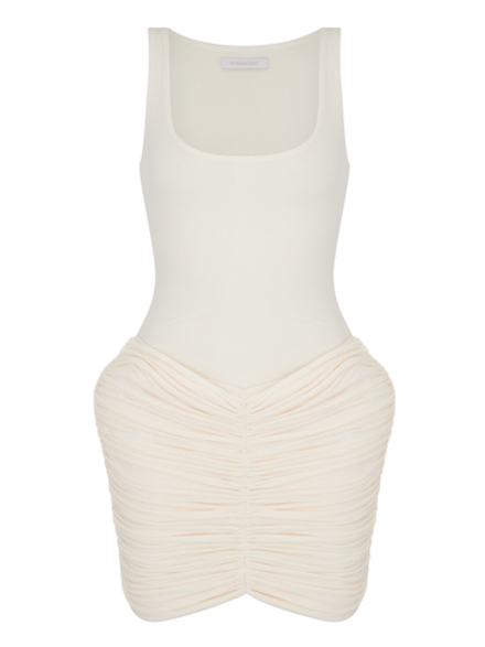 Платье с бедрами ideal, ванильный