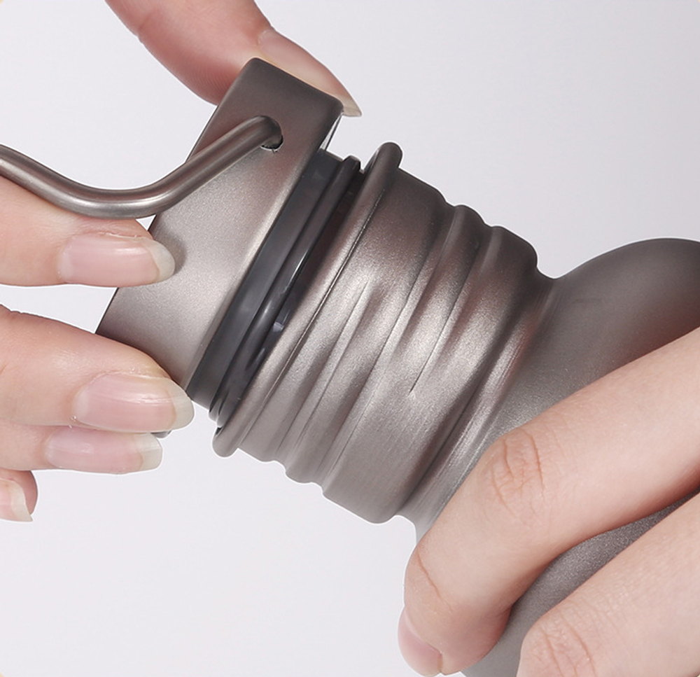 Бутылка для воды титановая (WolfTrail)