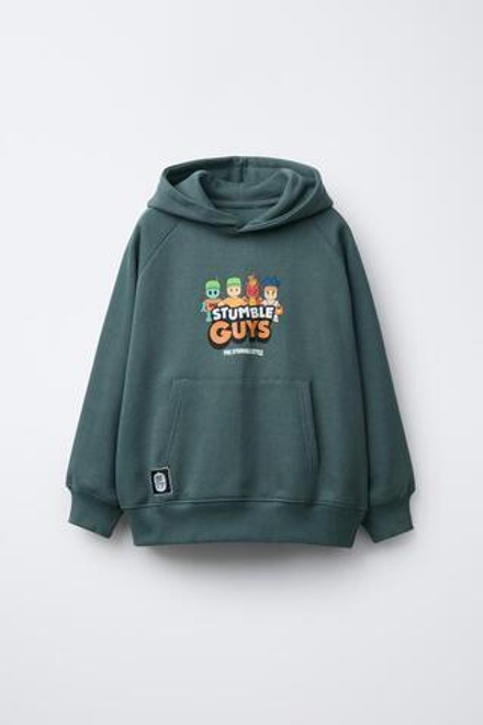 ZARA ХУДИ STUMBLE GUYS ™ © SCOPELY, НЕФТЯНОЙ