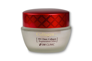 3W Clinic Крем для лица лифтинг с коллагеном - Collagen Regeneration Cream, 60мл