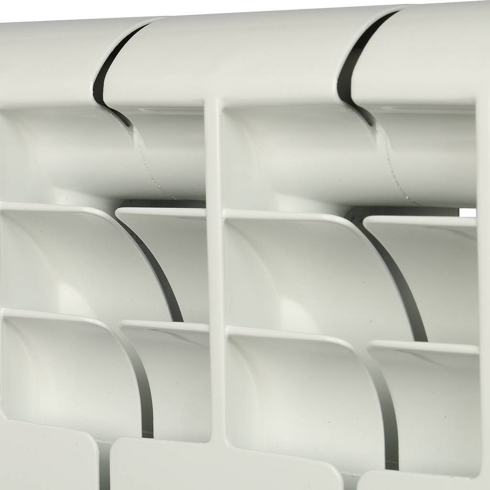 ROMMER Profi BM 350 (BI350-80-80-130)  6 секций радиатор биметаллический (RAL9016)