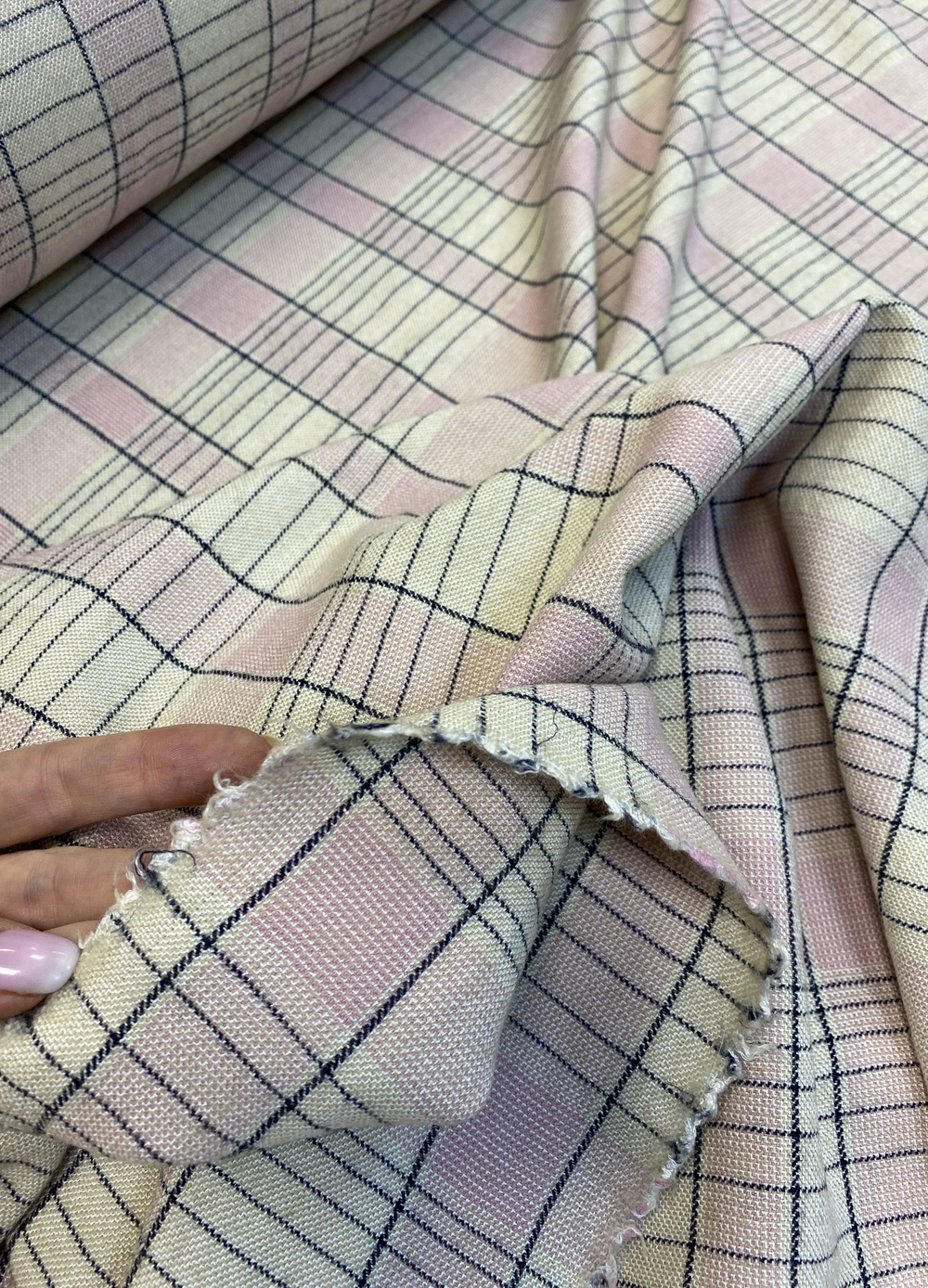 Ткань плательная (Италия) 43% шерсть мериноса 57% вискоза ш-130см цена за 1 м