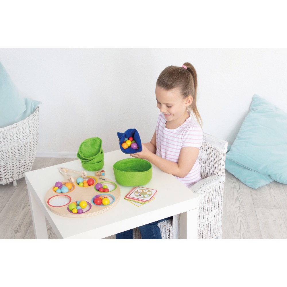 Beleduc - Логическая игра Marbelino Сортировка шаров Деревянная 21022X