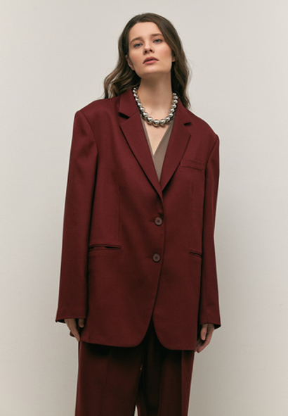 Жакет однобортный