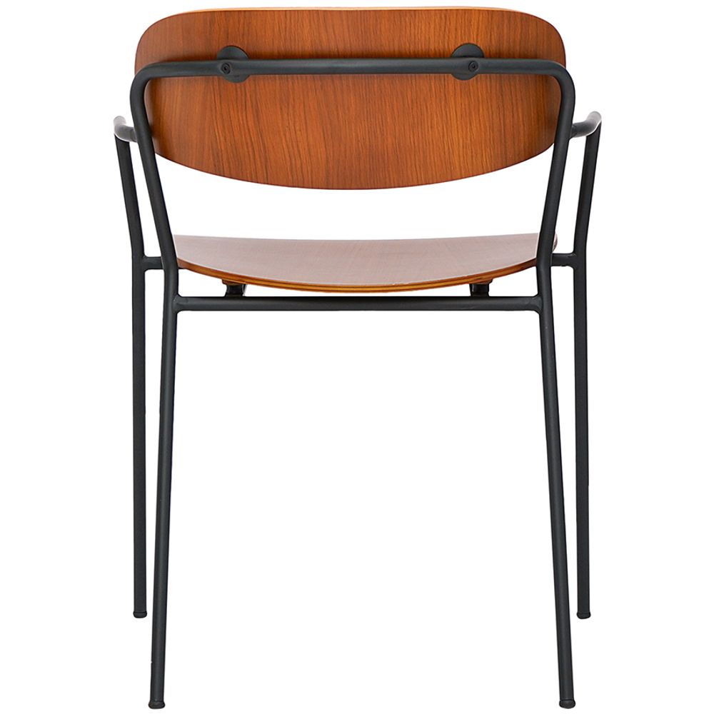 Стул с подлокотниками Torfrid, орех