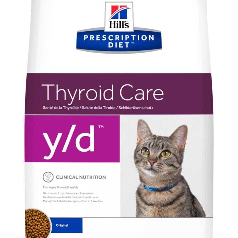 Hill's Feline y/d 1,5 кг - диета для кошек для лечения гиперториоза 1680U