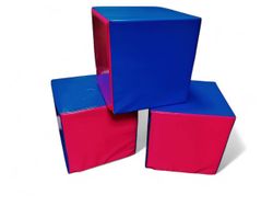 Мягкие модули - "Цветные кубики" - MAXI