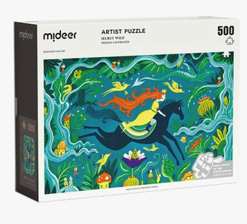 Арт-пазл 500 элементов "Храбрая принцесса"