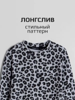 Лонгслив для девочки хлопок