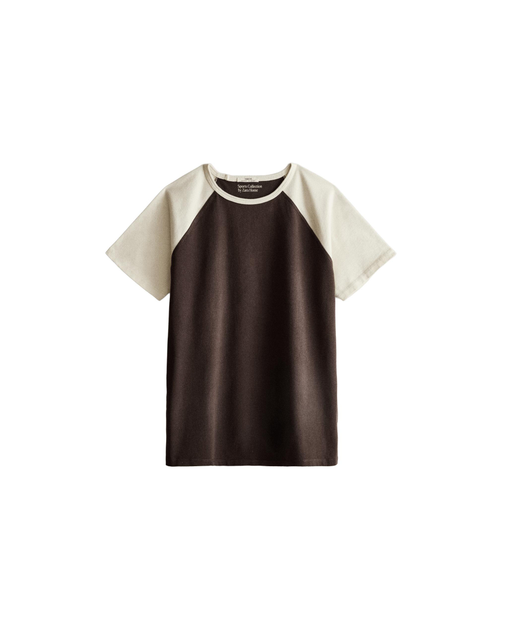 Футболка Zara Home, коричневый, размер M, 4302/120