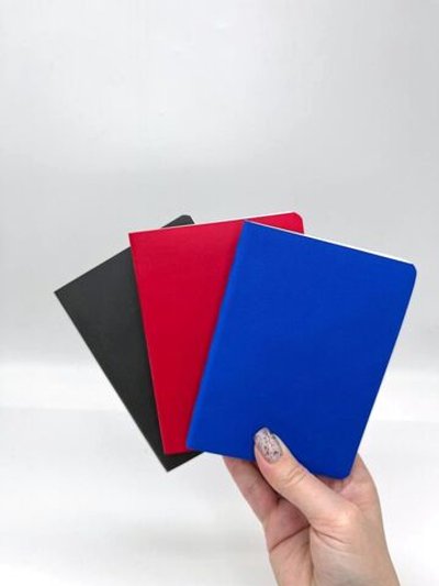 Набор 3 блокнота 88л (138*102мм) лин. графит, красный, синий (5447-10)