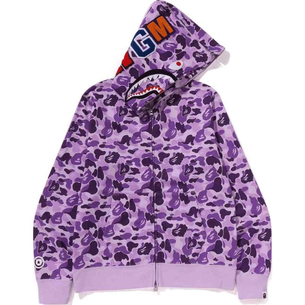 A Bathing Ape Store Taipei Separate Shark Full Zip Худи