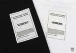 Футболка Vetements "Patch"