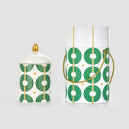 Емкость для хранения Farforite «Сплетено» в подарочном тубусе