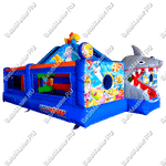 Популярный надувной батут "Приключения Золотой рыбки"