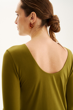 Лонгслив базовый силк