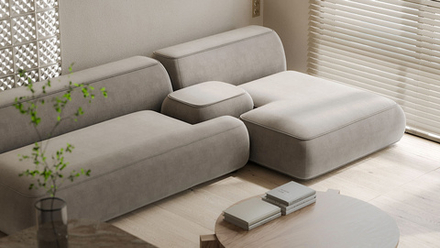 Угловой диван Генрих (Genrih), 2960 мм