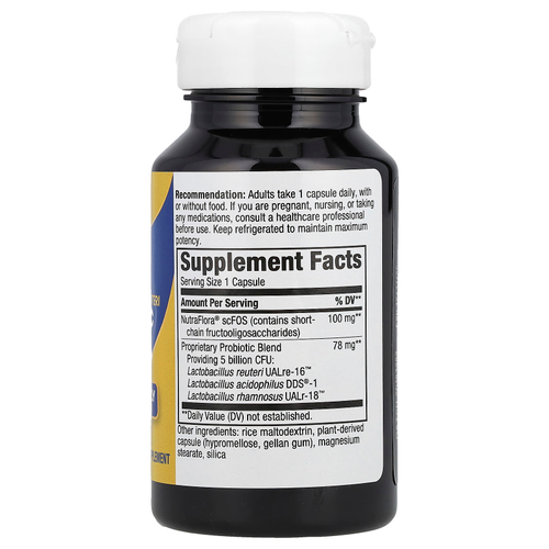 Nature's Way, Primadophilus® Reuteri, пробиотик, 5 млрд КОЕ, 90 капсул