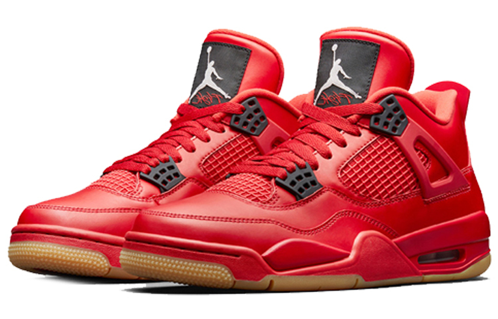Кроссовки Jordan Air Jordan 4 Retro Fire Red (Женская размерная сетка)