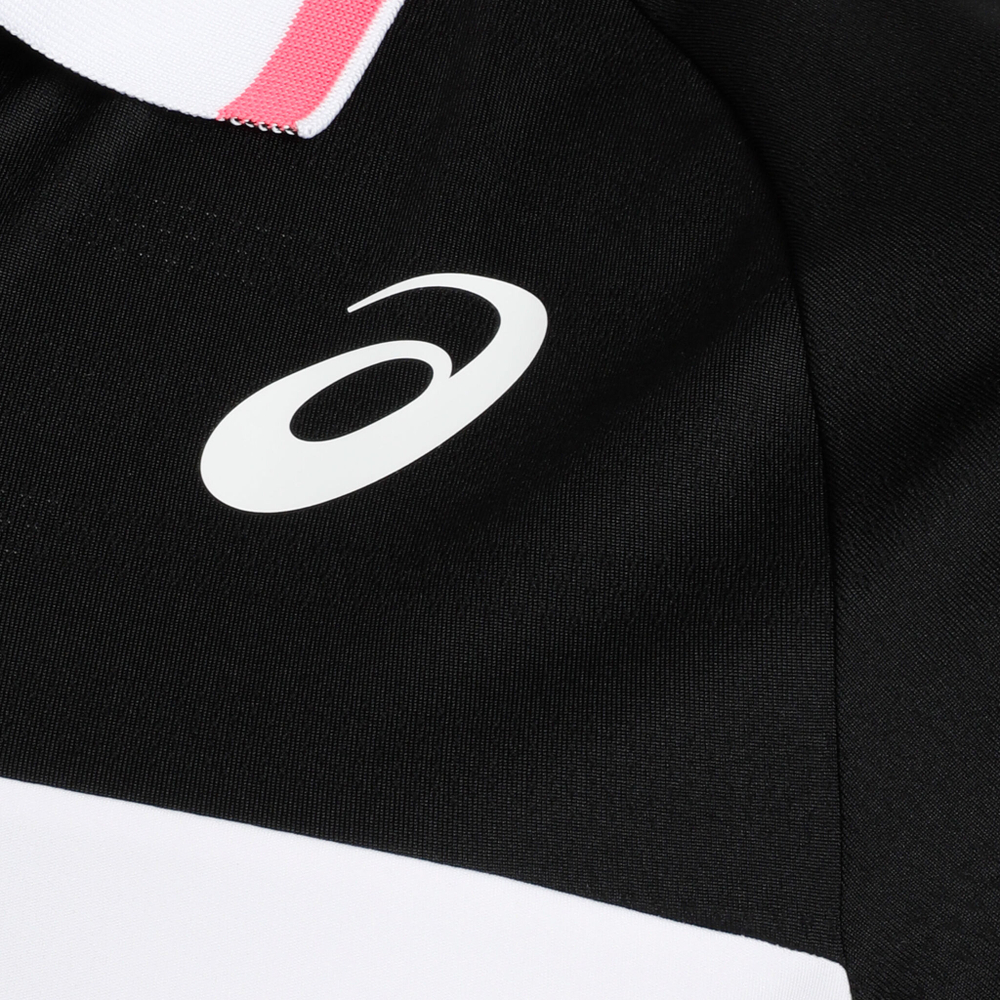 Мужское теннисное поло ASICS Match Polo Men - Black, Red