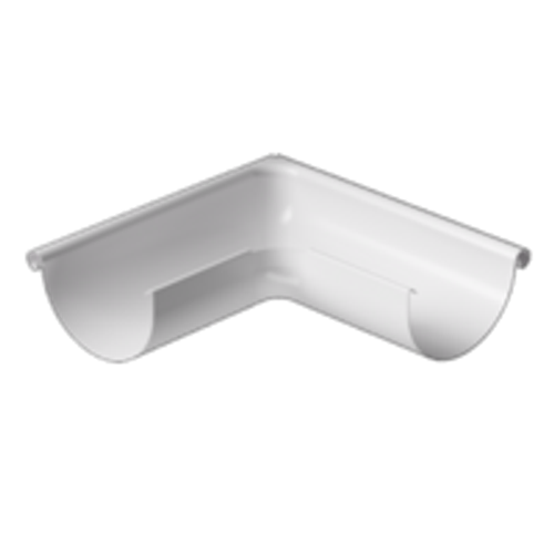 Docke STAL PREMIUM Угол внешний 135° D125 (Пломбир 9010)